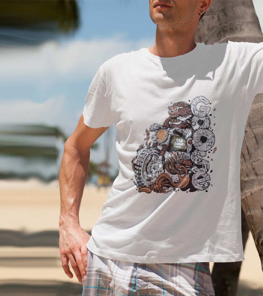 Goose Red Rocks 2026 Motorcycle Bear August September Event T-Shirt