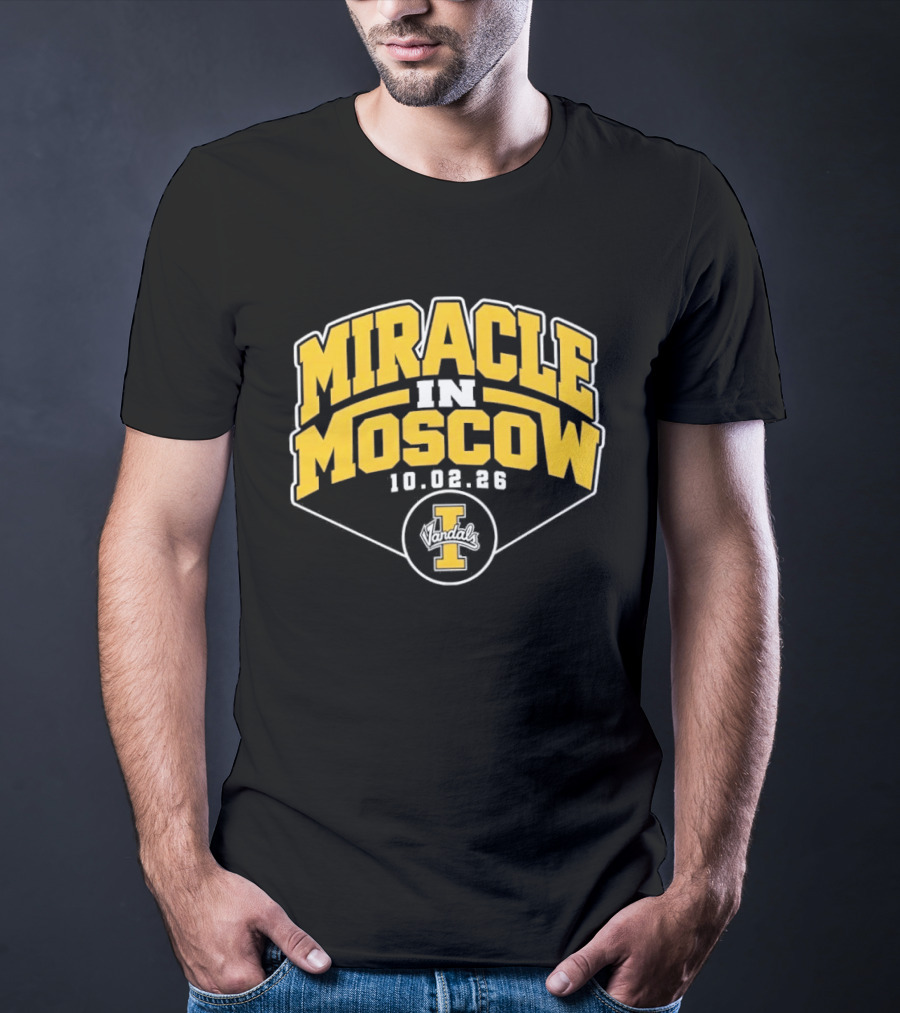 Miracle In Moscow 10.02.26 Idaho Vandals Football T-Shirt