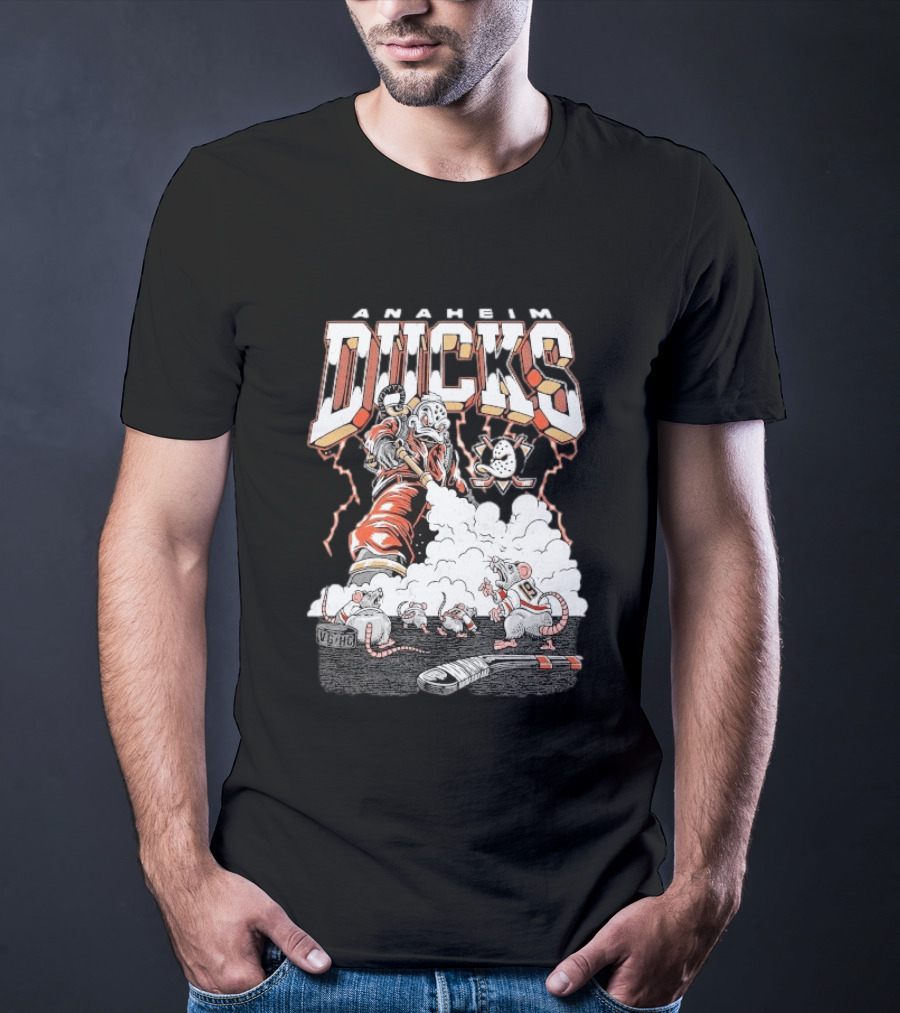 Anaheim Ducks Erase The Rat Florida Panthers Hockey Battle T-Shirt