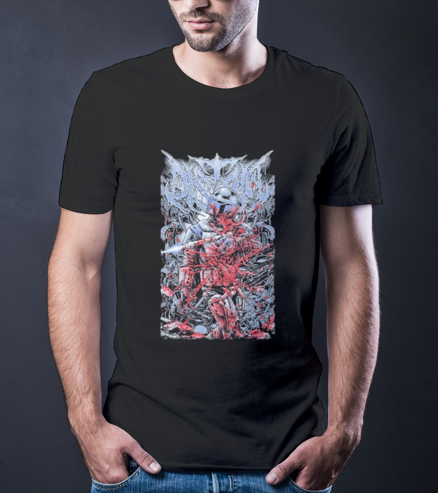 Distant Bounty Hunter Star Wars Metal T-Shirt