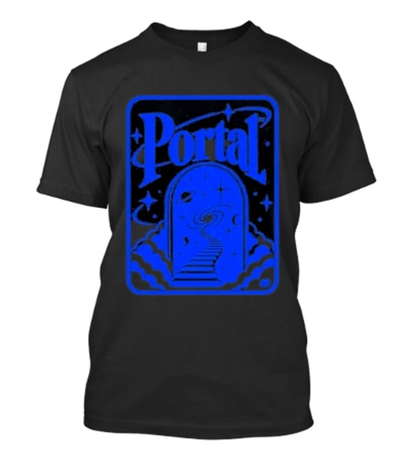 Synaptrix Labs Limited Edition Portal Cosmic Stairway Stars And Planets T-Shirt