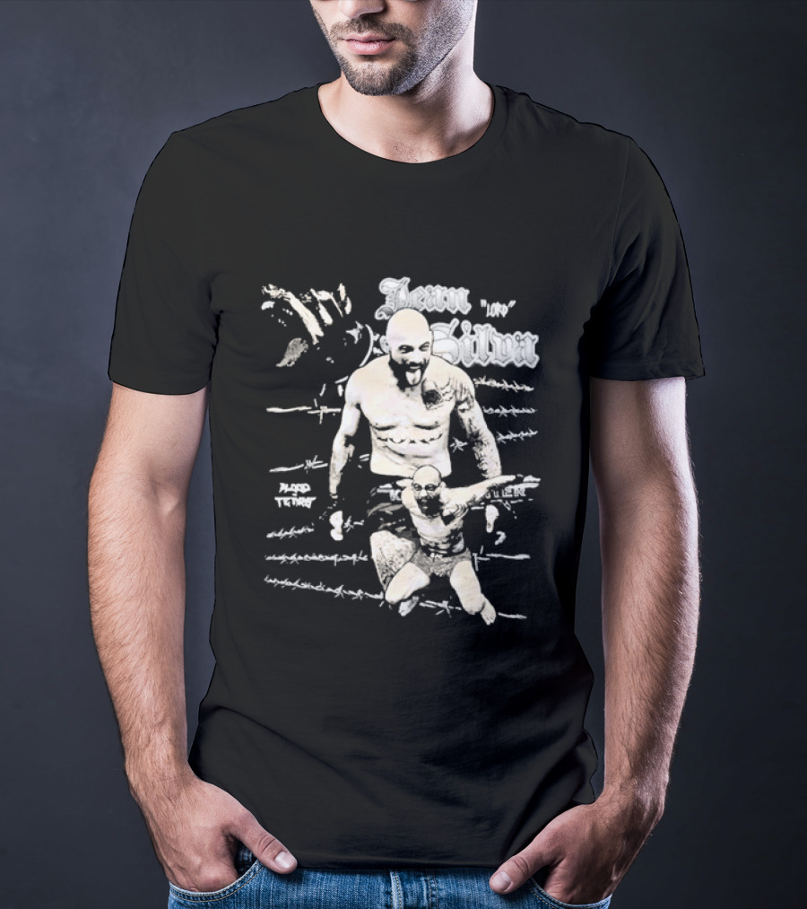 Jean Silva MMA Fighter Action Pose Featuring Dynamic Combat T-Shirt