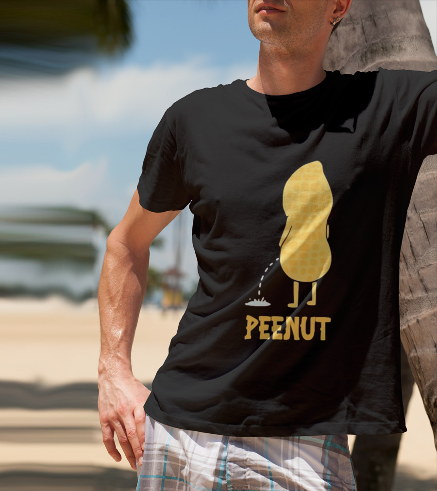 Peenut Funny Peanut Character With Humorous Twist T-Shirt