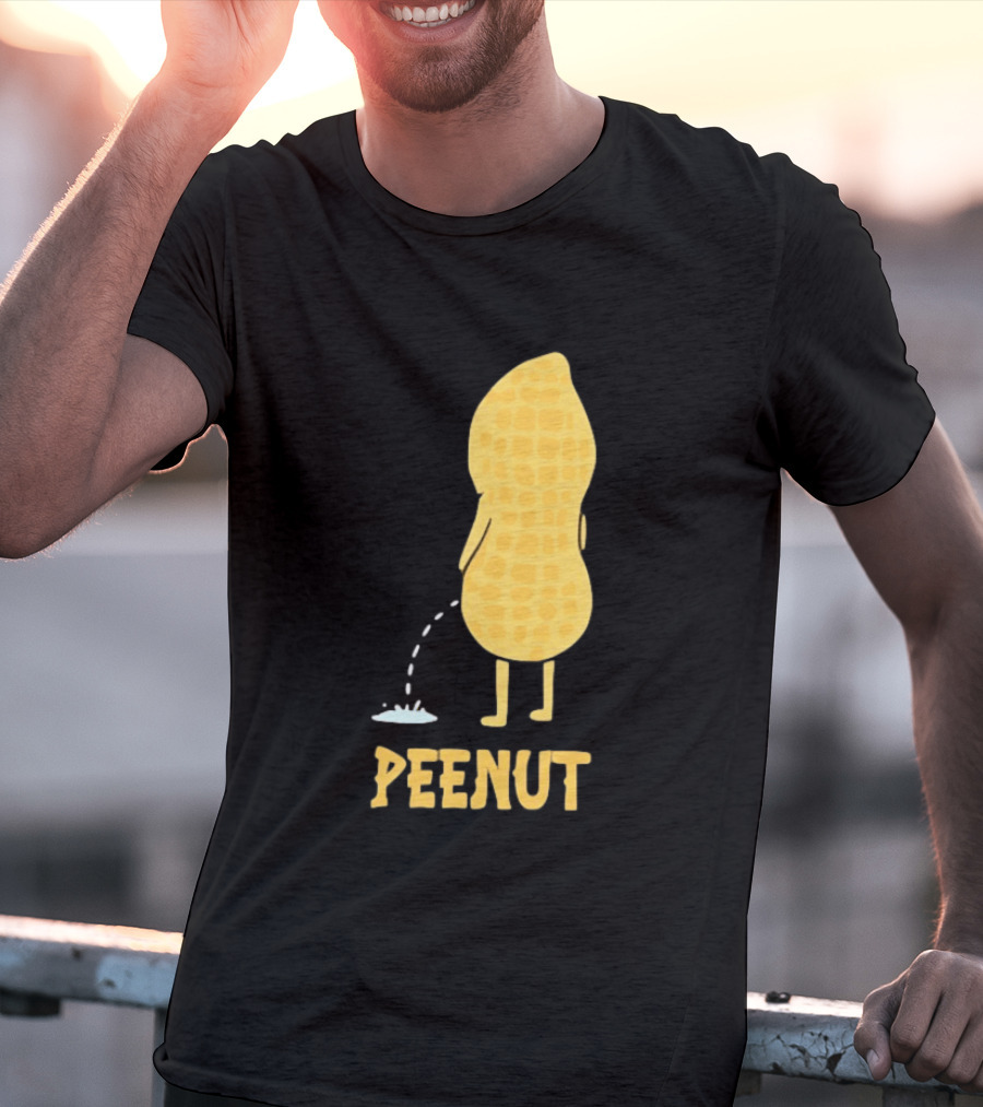 Peenut Funny Peanut Character With Humorous Twist T-Shirt