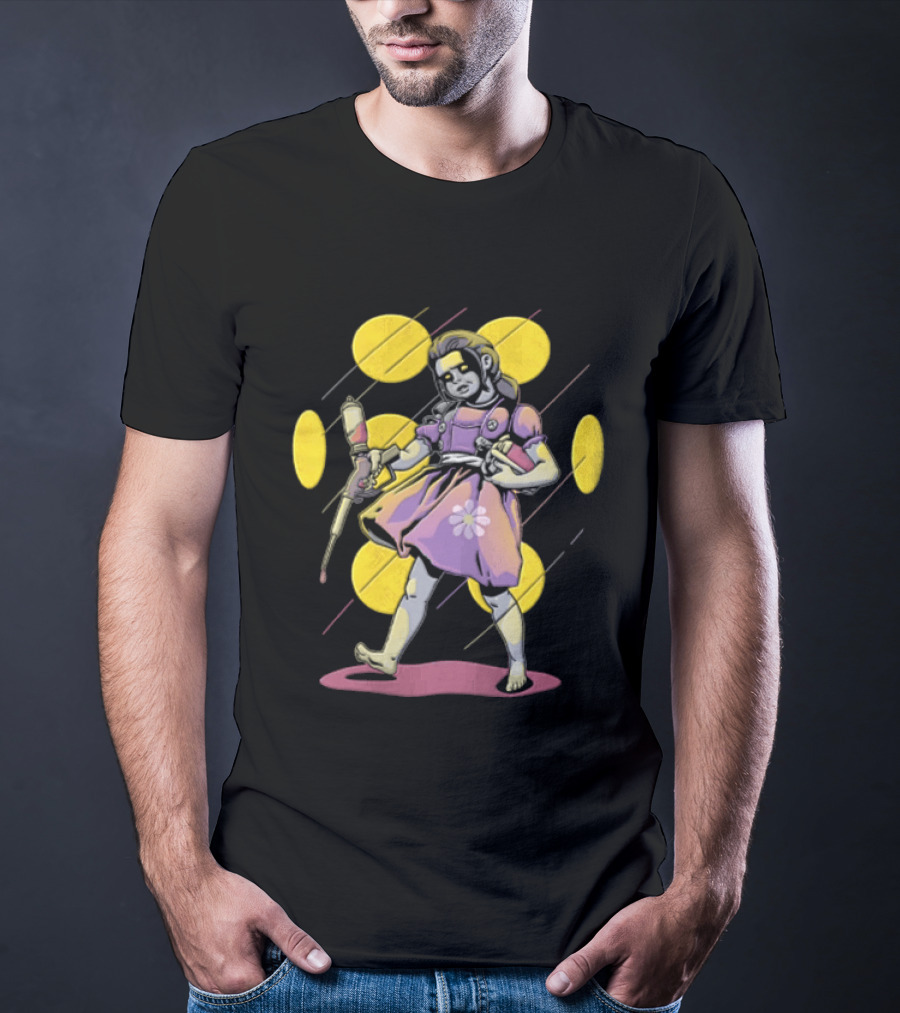 Rapture Adam Little Sister Bioshock Art Deco T-Shirt