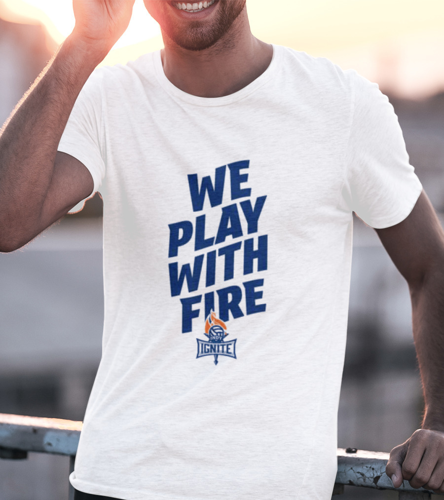 Indy Ignitevb We Play With Fire Cropped T-Shirt
