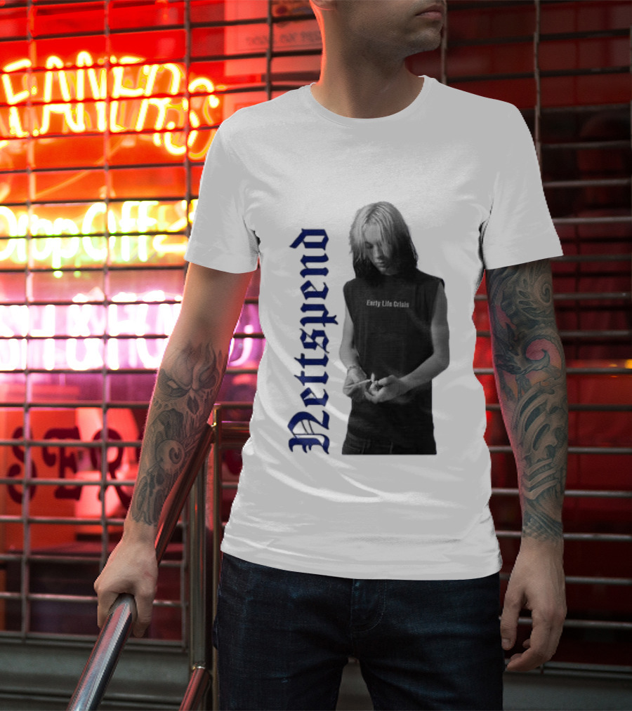 Nettspend Early Life Crisis Old English T-Shirt