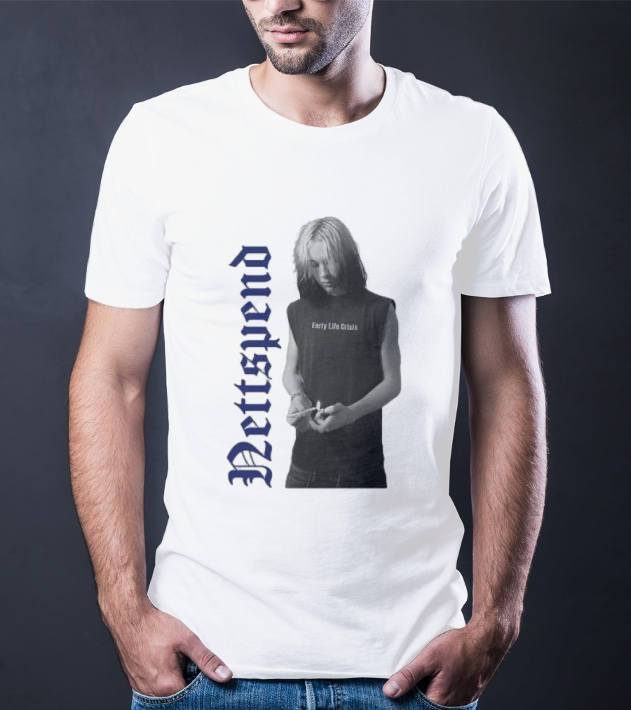 Nettspend Early Life Crisis Old English T-Shirt