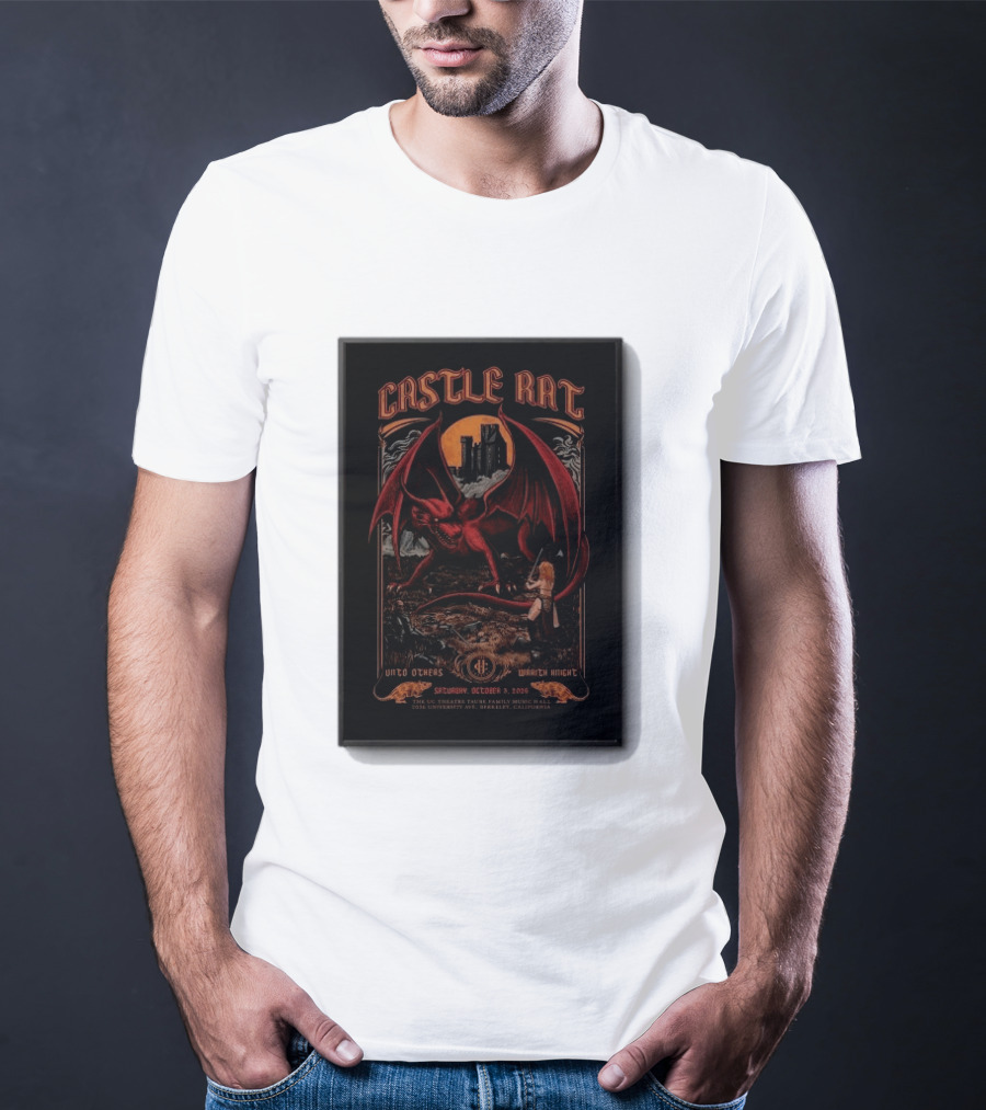 Castle Rat Unto Others Warth Knight Berkeley October 3 2026 T-Shirt