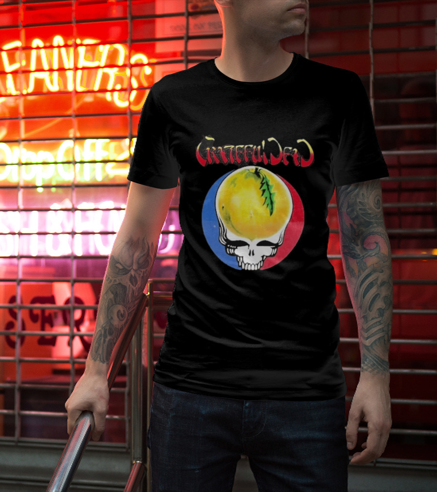 Grateful Dead Steal Your Face Pomelo Skull T-Shirt