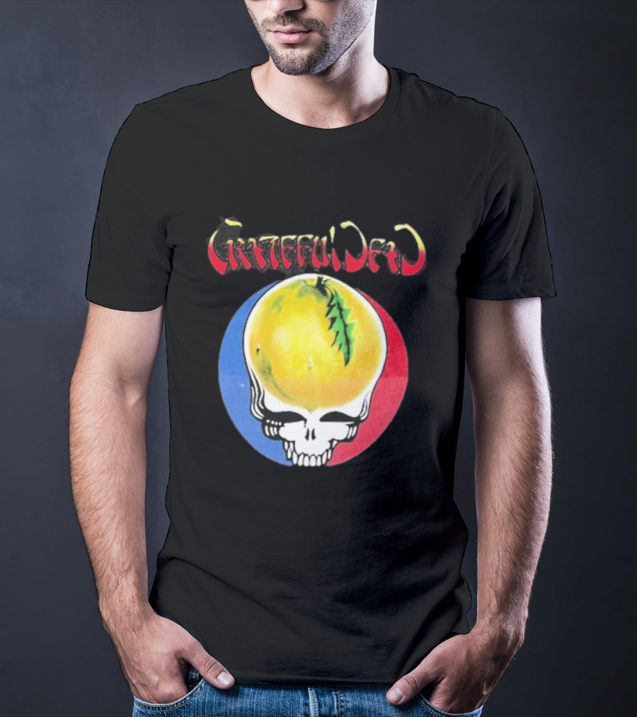 Grateful Dead Steal Your Face Pomelo Skull T-Shirt