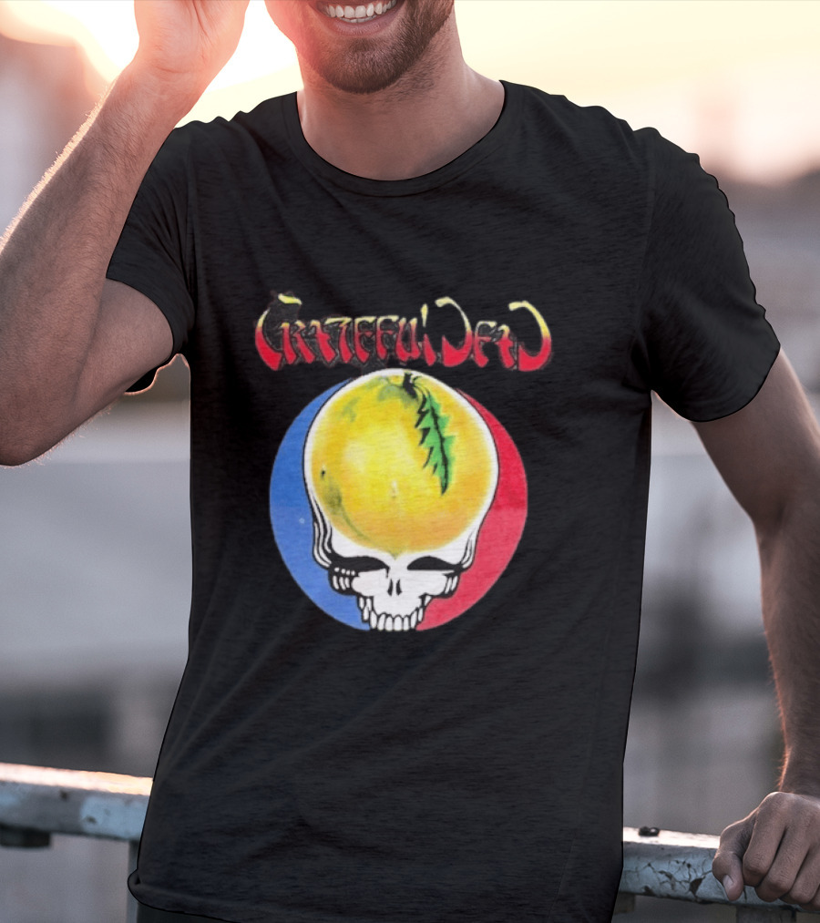 Grateful Dead Steal Your Face Pomelo Skull T-Shirt