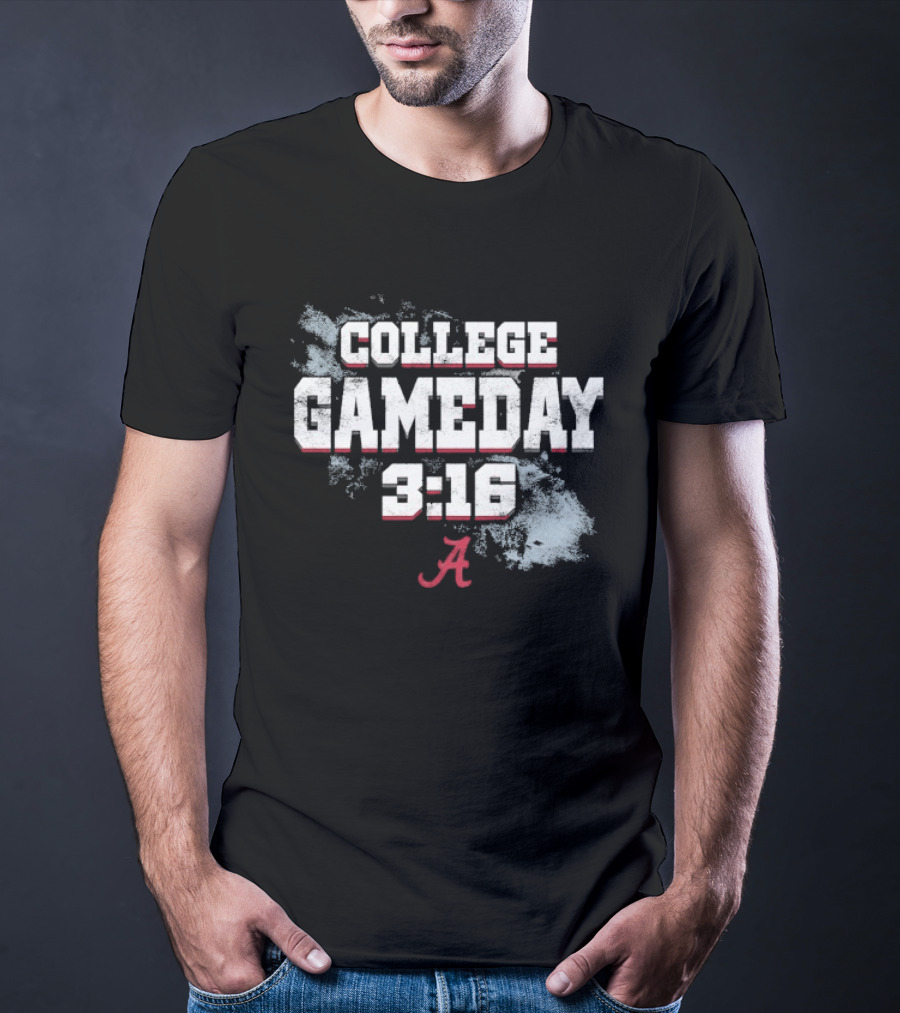 College GameDay Alabama Crimson Tide 3 16 T-Shirt