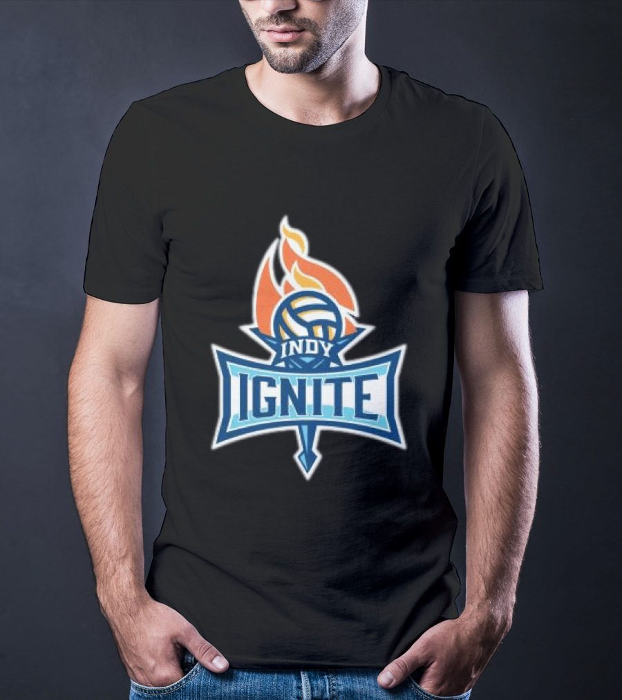 Indy Ignite Volleyball Flame T-Shirt