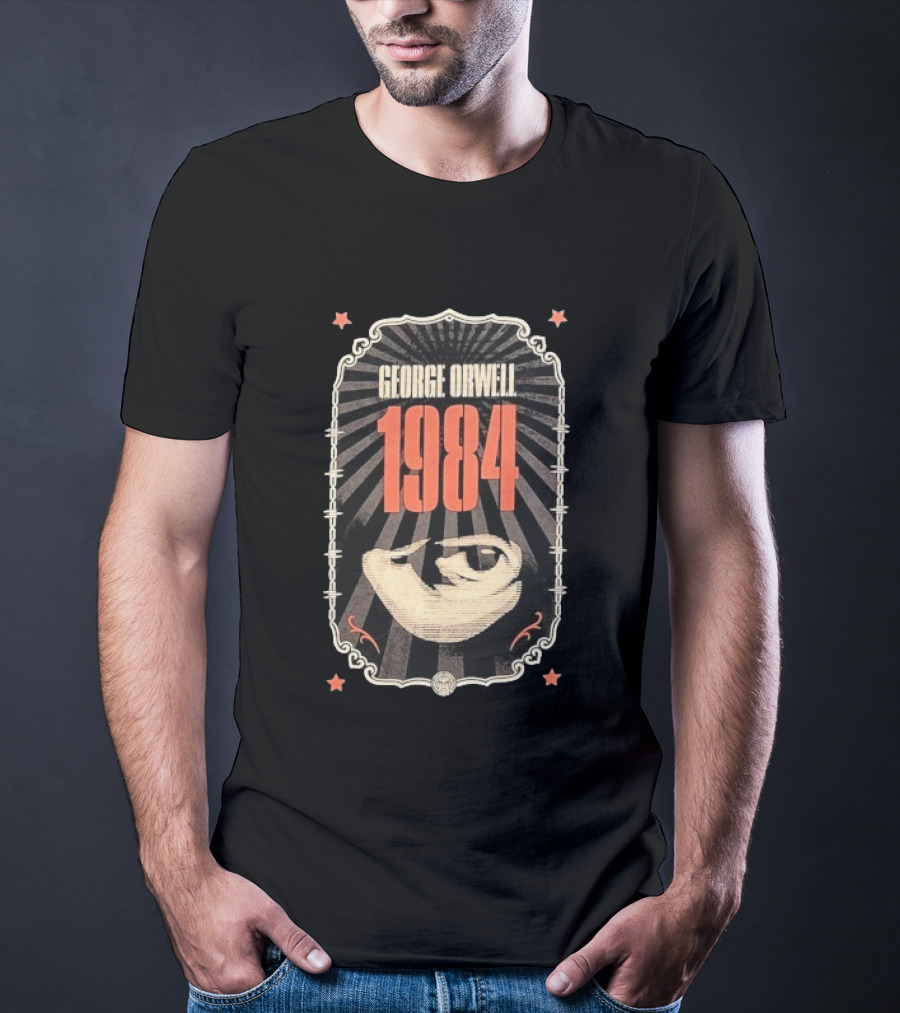 George Orwell 1984 Eye Obeying Authority T-Shirt