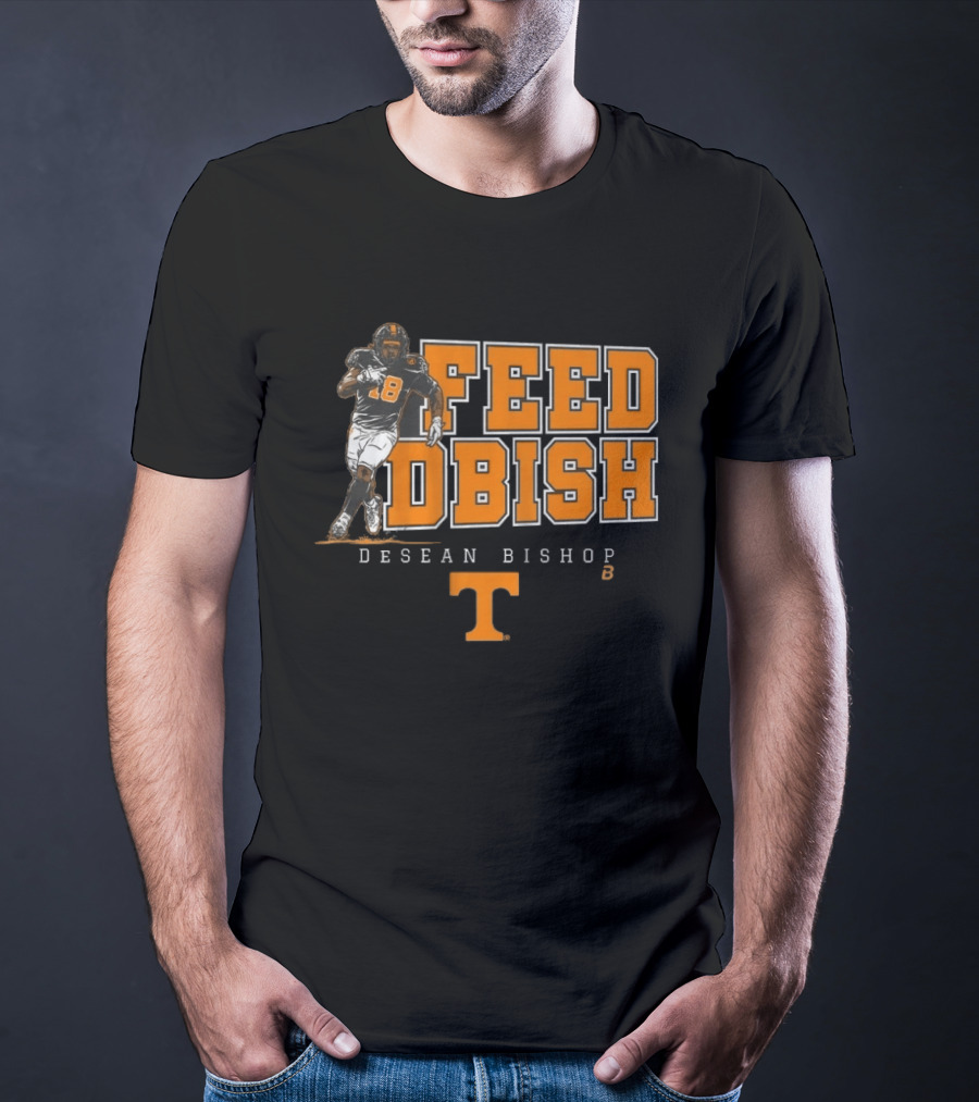 Feed DeSean Bishop Tennessee Football T-Shirt