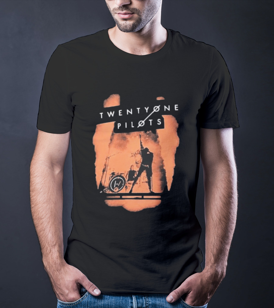 Twenty One Pilots 2017 Emotional Roadshow Tour Josh T-Shirt