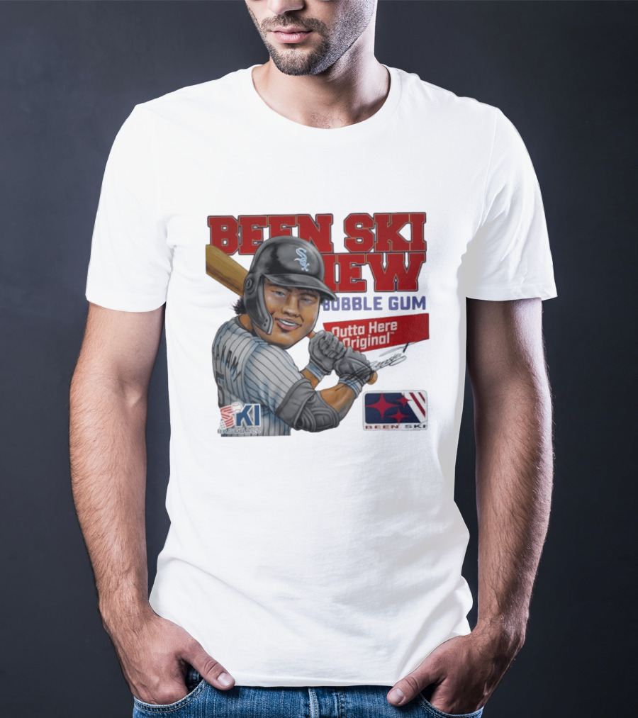 Been Ski View Bubble Gum Outta Here Baseball Original T-Shirt