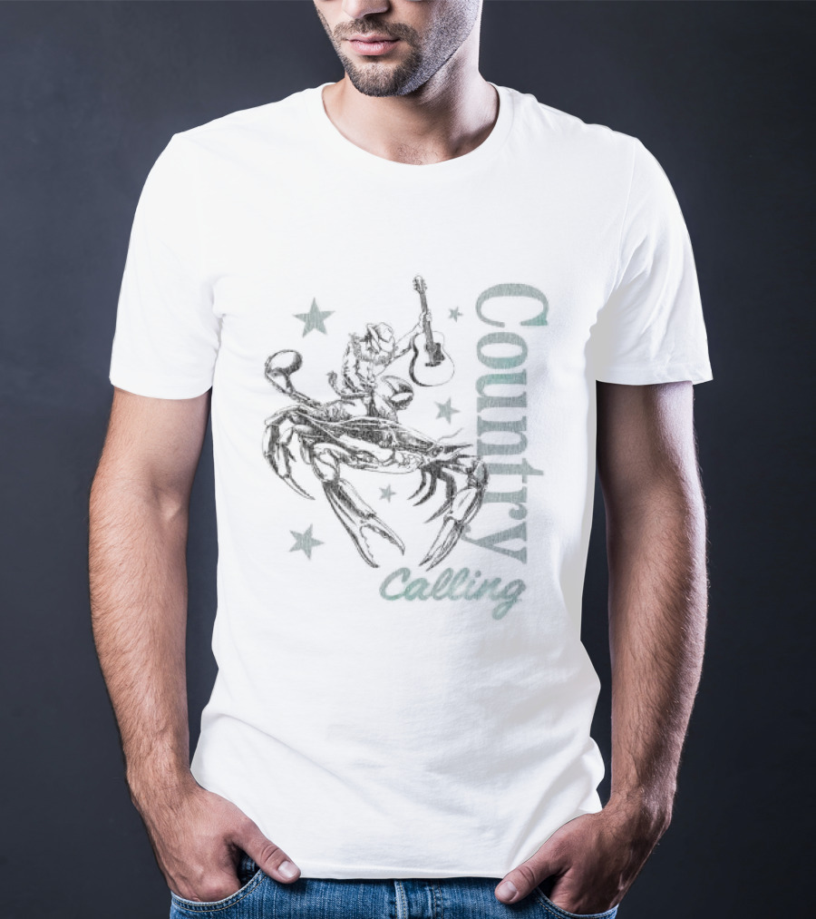 Country Calling Cowboy Festival Lineup Longsleeve T-Shirt