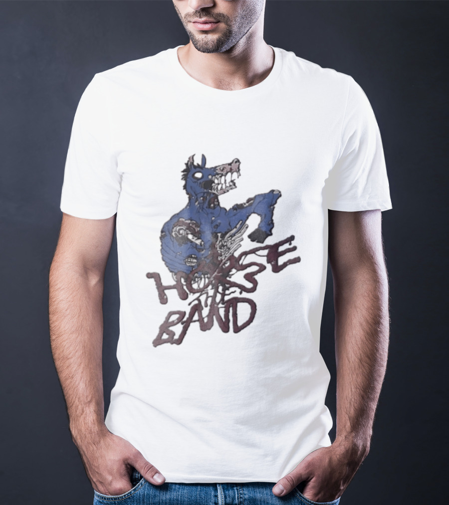 Horse The Band Zombie Horse Creature Monster T-Shirt