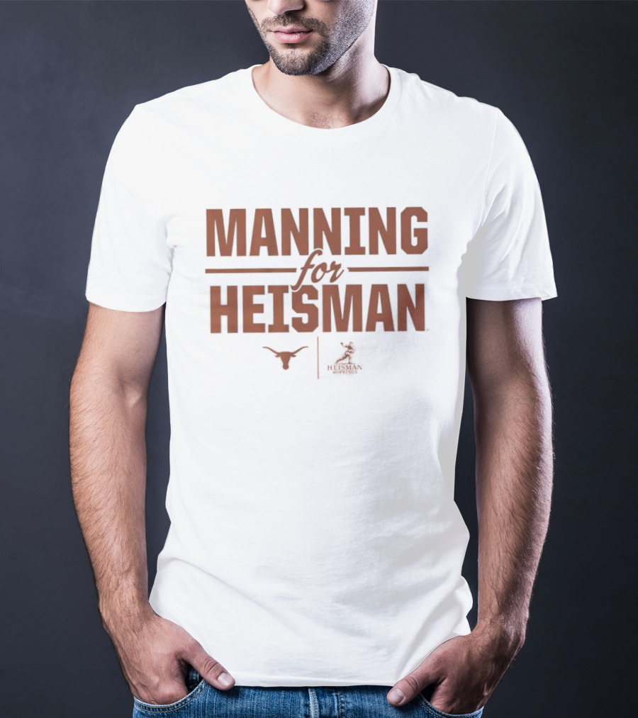 Texas Longhorns Manning For Heisman T-Shirt