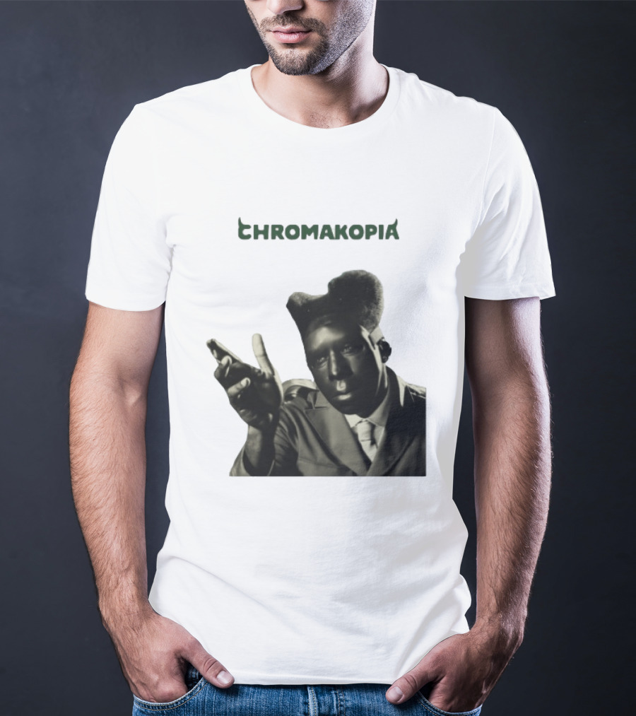 Chromakopia Tyler The Creator Album Concept With Vintage Monochrome T-Shirt