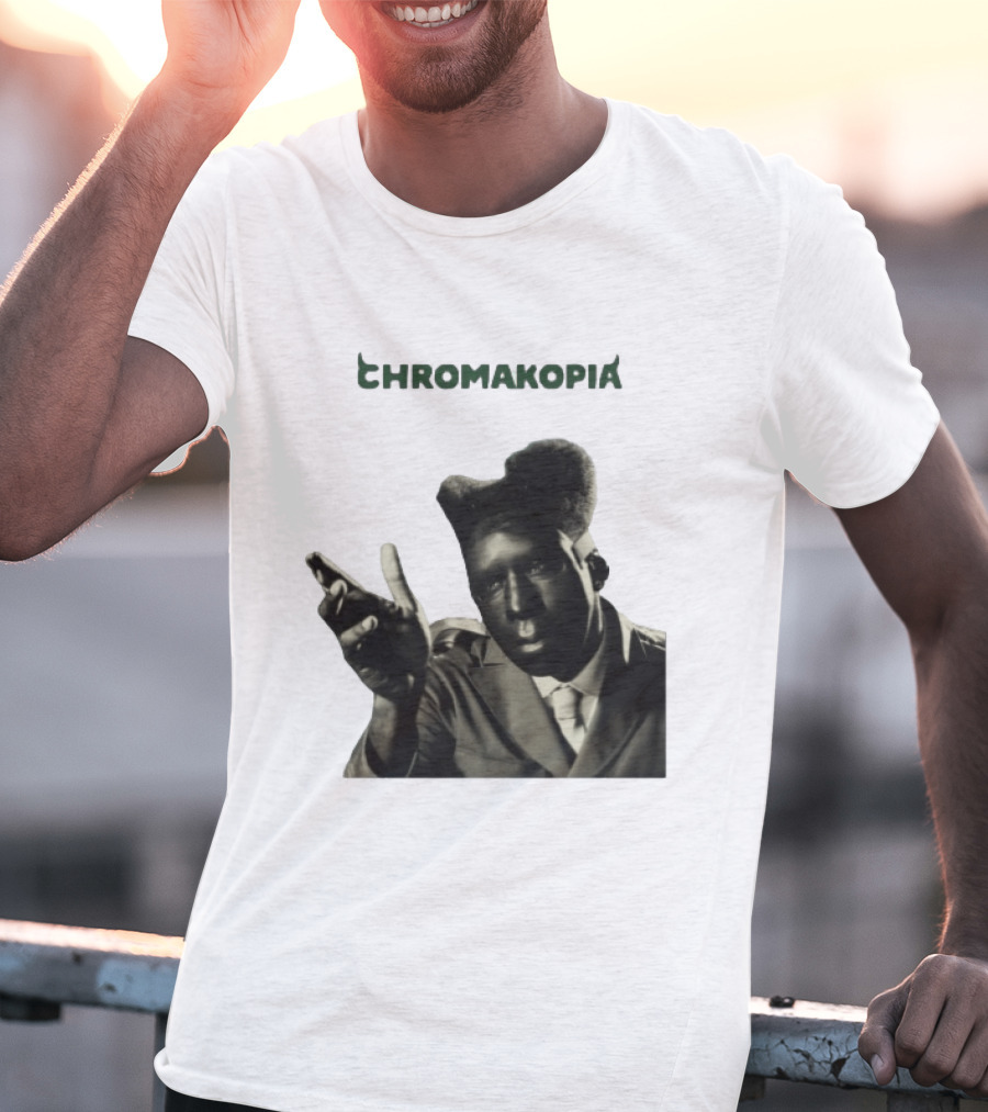 Chromakopia Tyler The Creator Album Concept With Vintage Monochrome T-Shirt