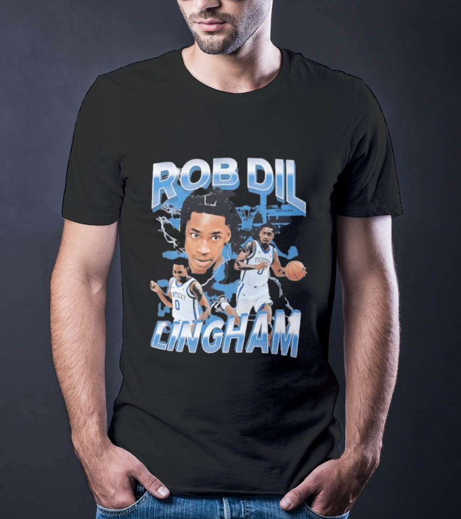 Rob Dillingham Kentucky Wildcats Basketball Player Bootleg T-Shirt