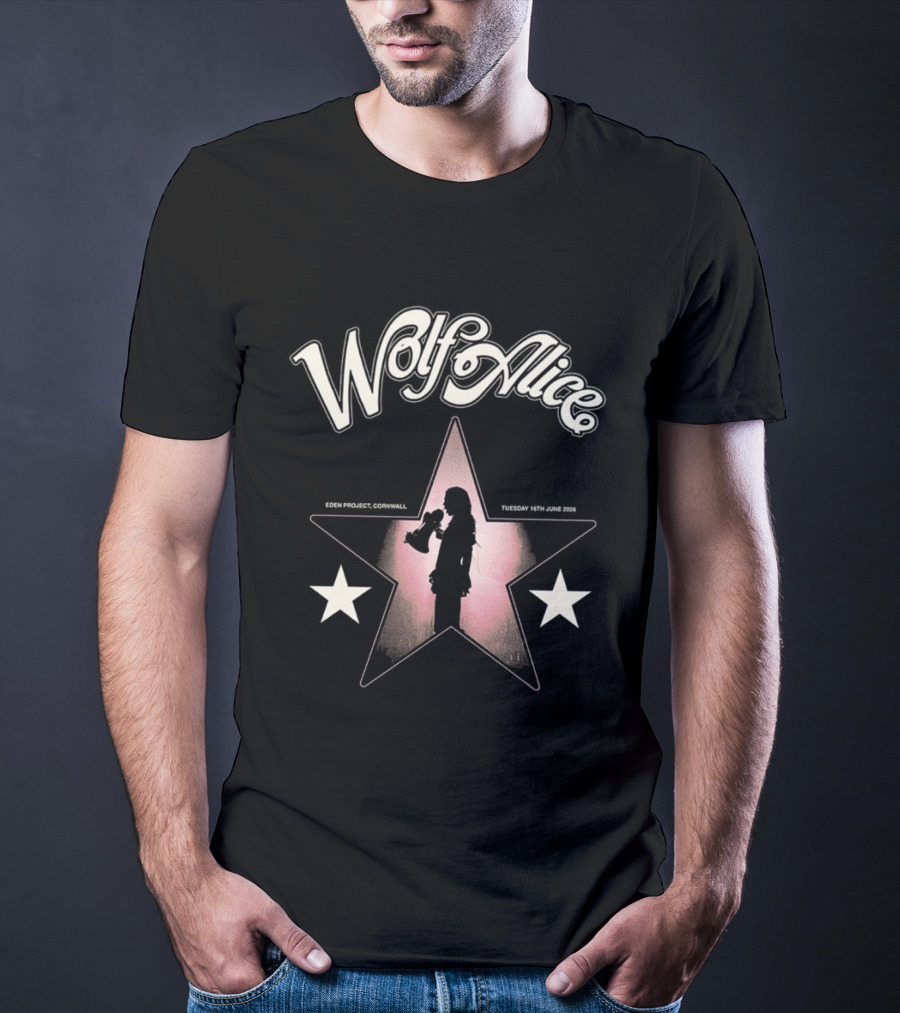 Wolf Alice Eden Project Cornwall Star T-Shirt