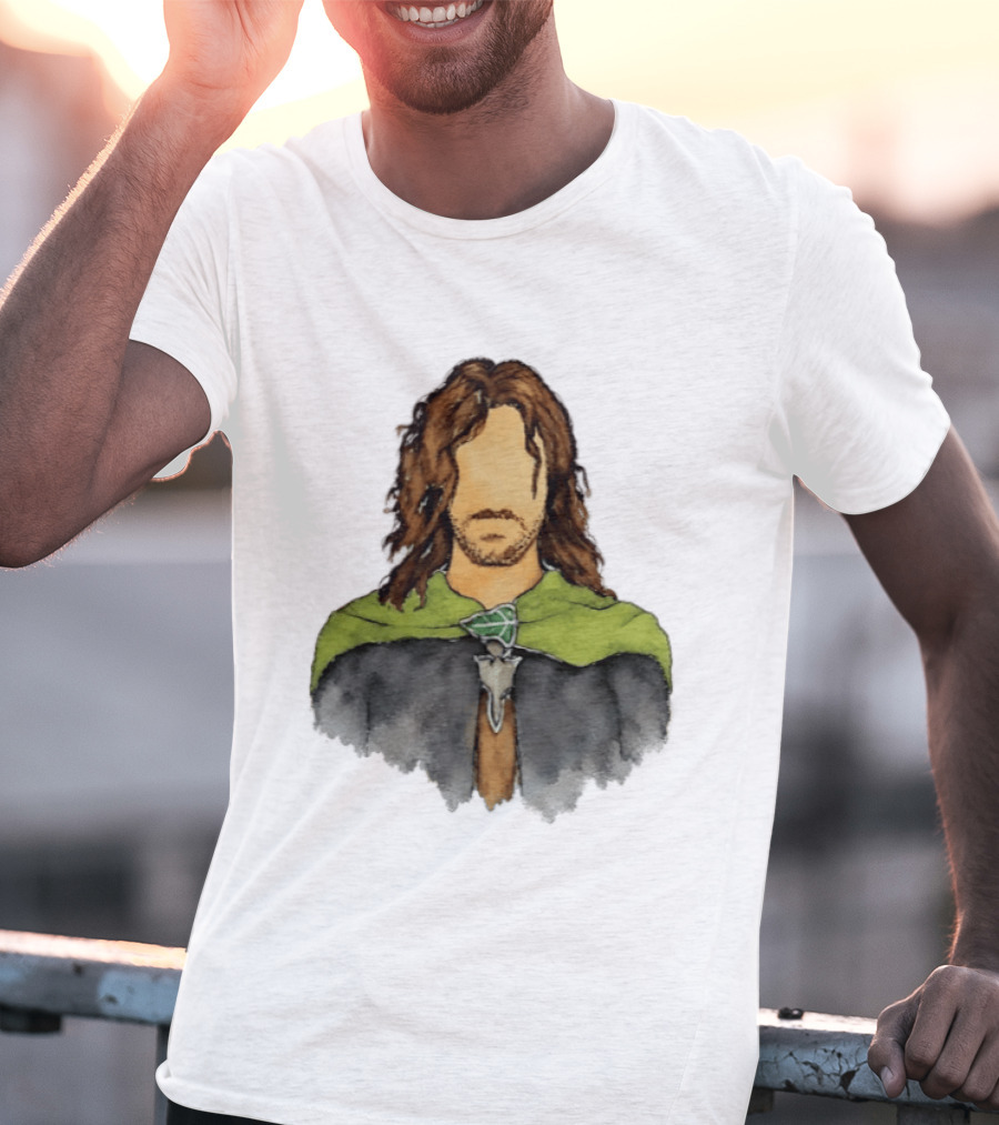 Deeds Will Not Be Less Valiant Because They Are Unpraised Ranger Cloak T-Shirt