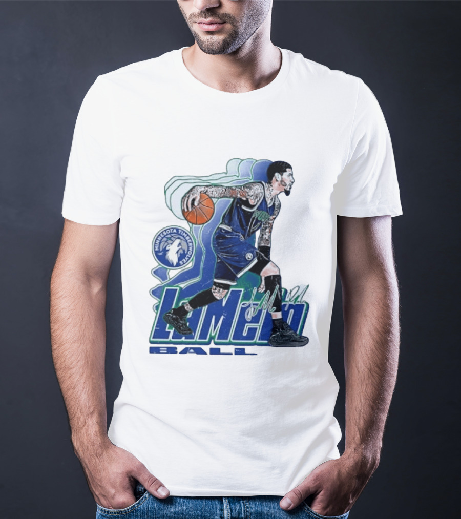 Minnesota Timberwolves LaMelo Ball 2026 Basketball T-Shirt