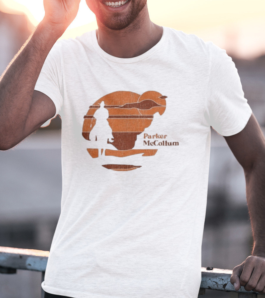 Parker Mccollum Sunset Cowboy Silhouette Rustic T-Shirt