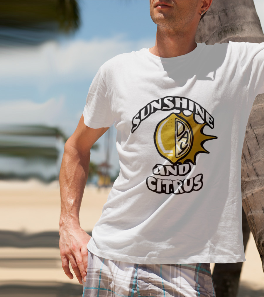 Sunshine Day And Citrus Sun Summer Lemon T-Shirt