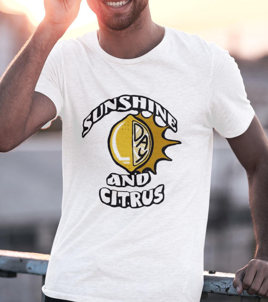 Sunshine Day And Citrus Sun Summer Lemon T-Shirt