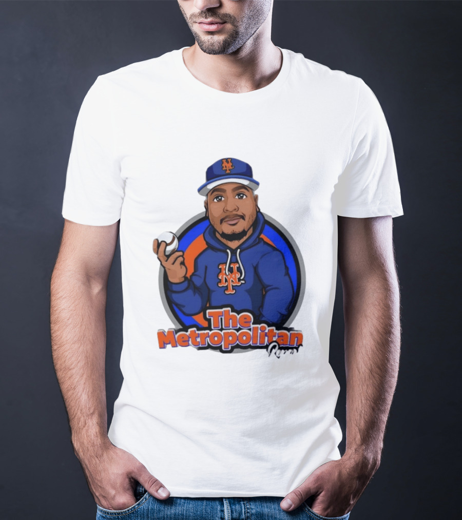 The Metropolitan Report New York Mets Baseball Fan T-Shirt