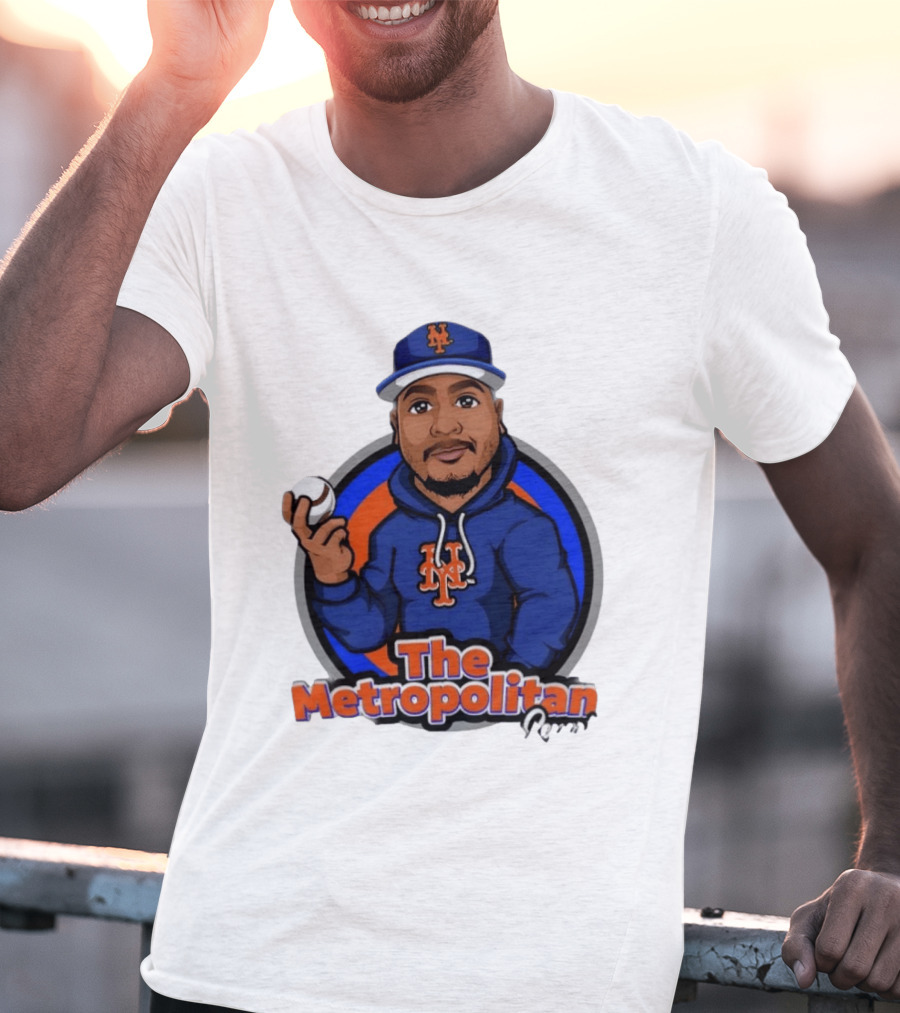 The Metropolitan Report New York Mets Baseball Fan T-Shirt