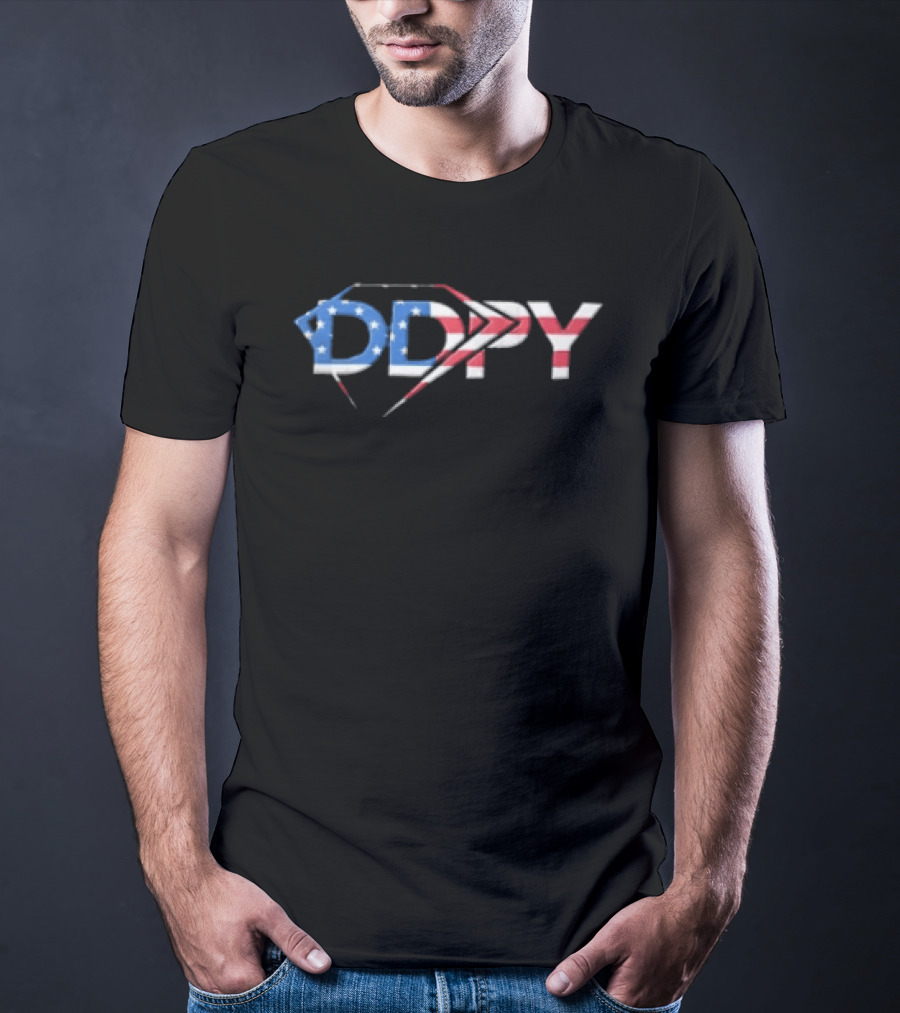 Ddpy Diamond American Flag Stars Stripes T-Shirt