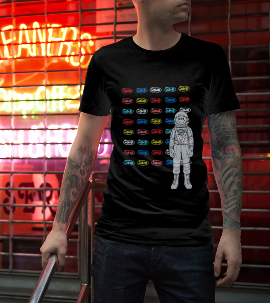 Plus44 Spaceman Heavyweight Astronaut Smile T-Shirt