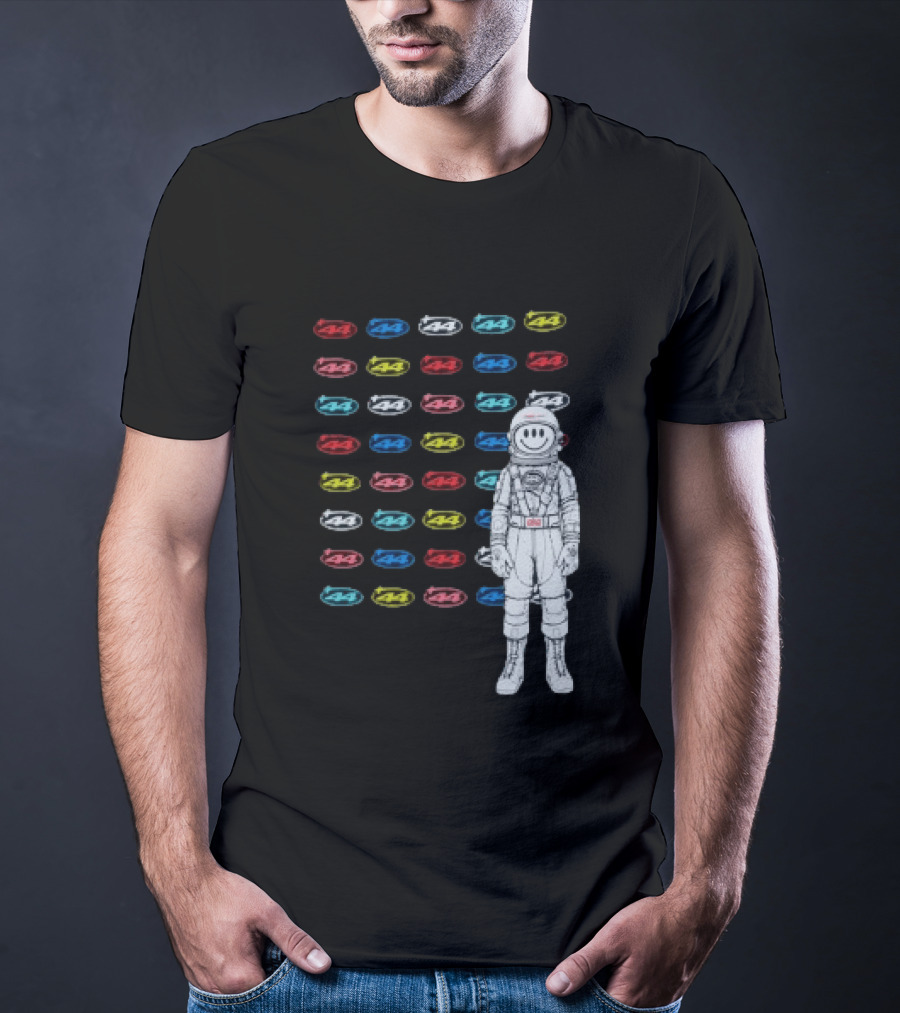 Plus44 Spaceman Heavyweight Astronaut Smile T-Shirt