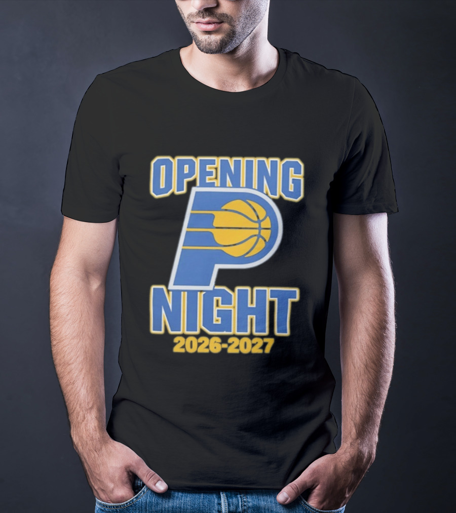 Indiana Pacers Opening Night 2026 2027 T-Shirt
