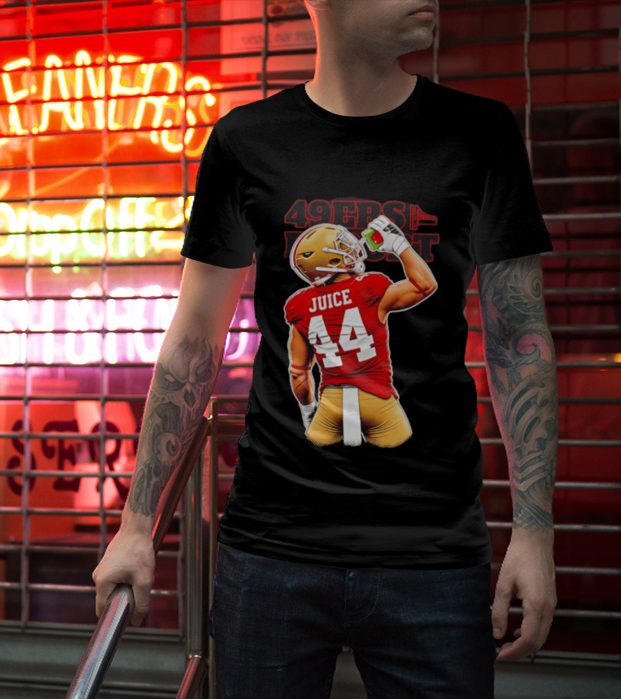 San Francisco 49ers Kyle Juszczyk Juice 44 Legend T-Shirt