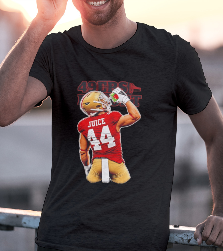 San Francisco 49ers Kyle Juszczyk Juice 44 Legend T-Shirt