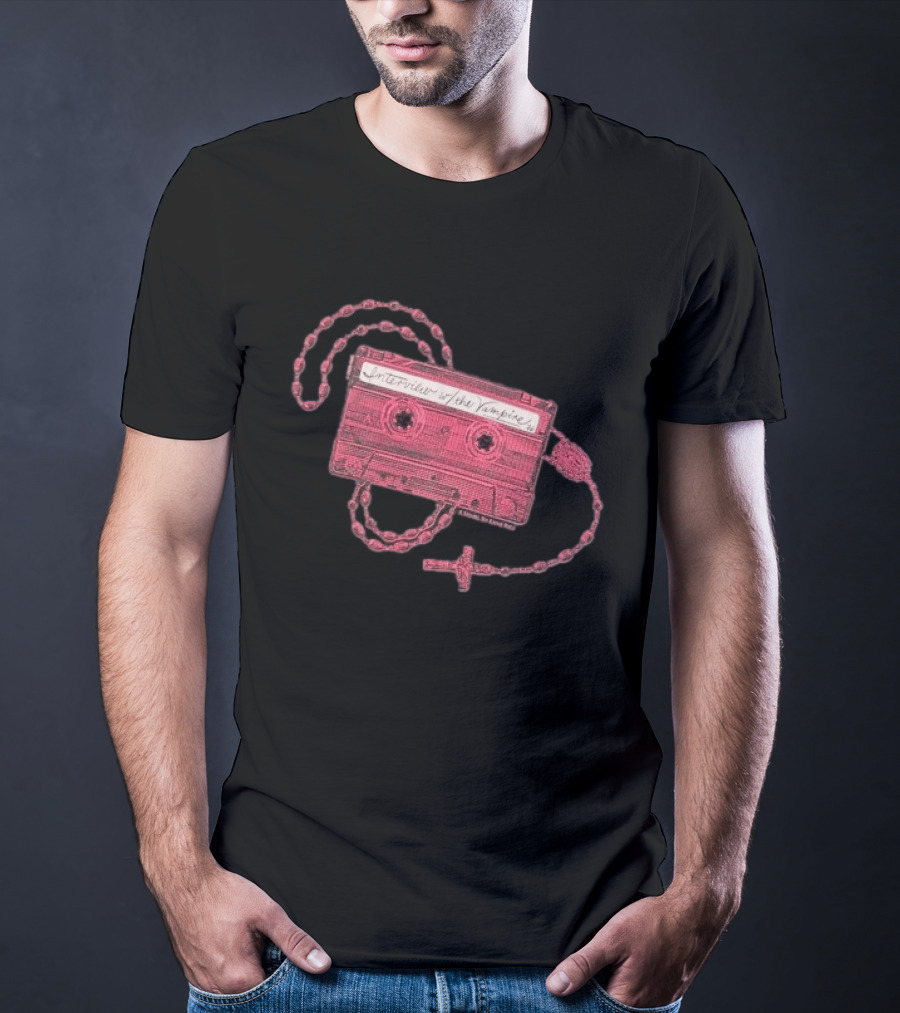 Interview With The Vampire Cassette Tape Necklace T-Shirt