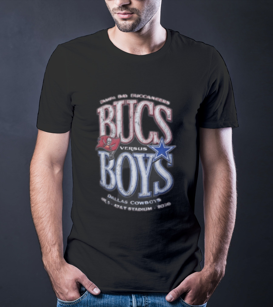 Tampa Bay Buccaneers Dallas Cowboys Bucs Versus Boys AT&T Stadium 2023 T-Shirt