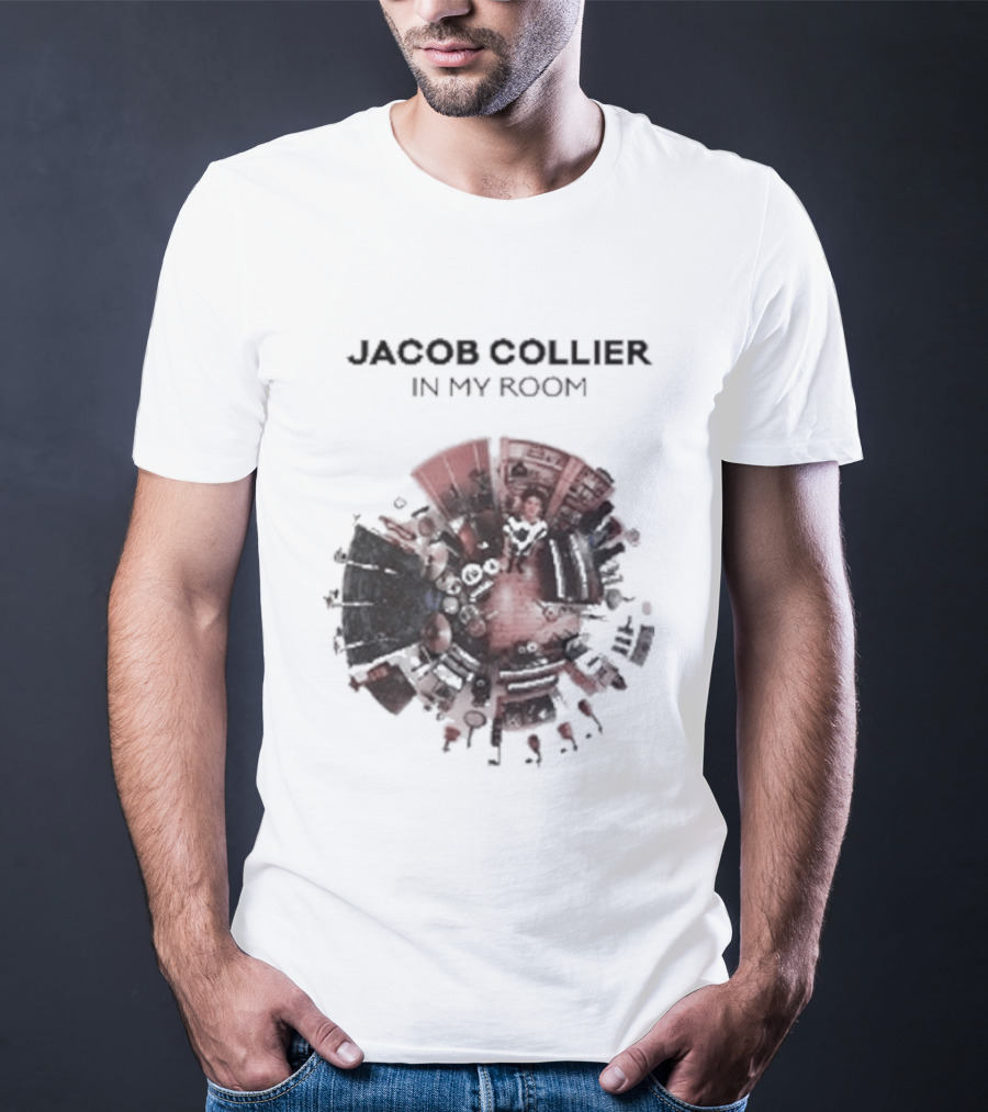 Jacob Collier In My Room Album Abstract Circular T-Shirt