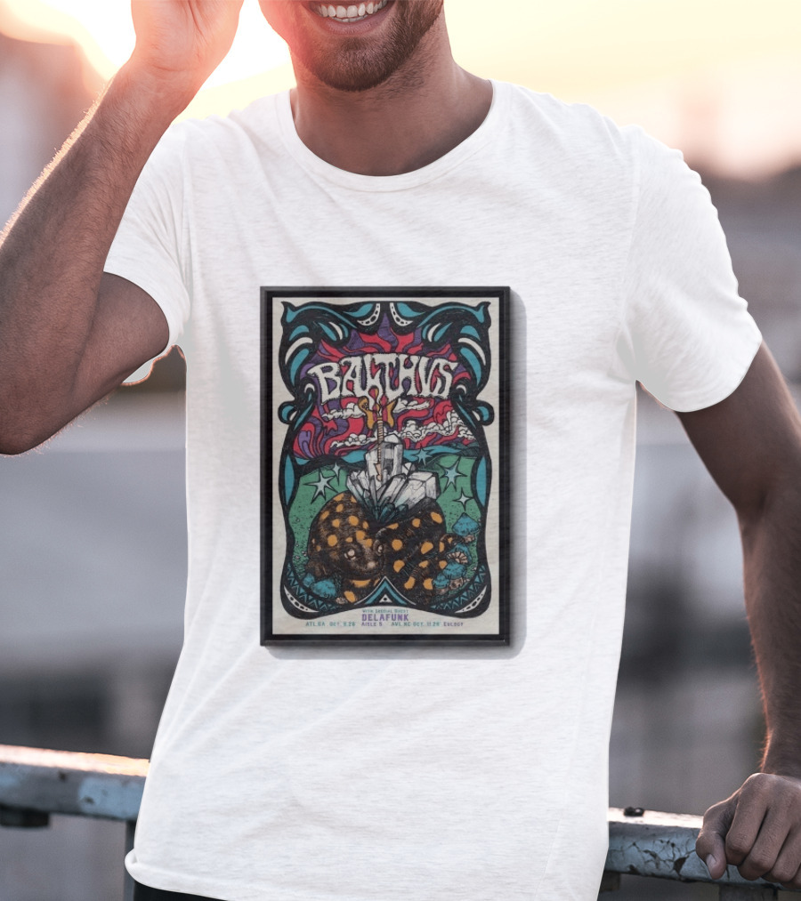 Original BALTHVS Atlanta GA Oct 9 2026 Delafunk Special Guest AVL Oct 11 Eclectiq T-Shirt