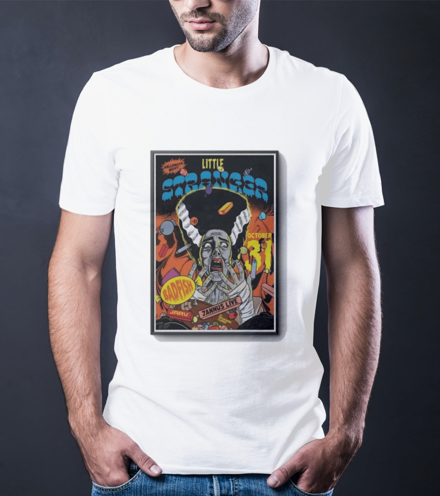 Little Stranger Halloween Night Badfish Jarv Jannus Live October 31 St. Petersburg FL 2026 T-Shirt