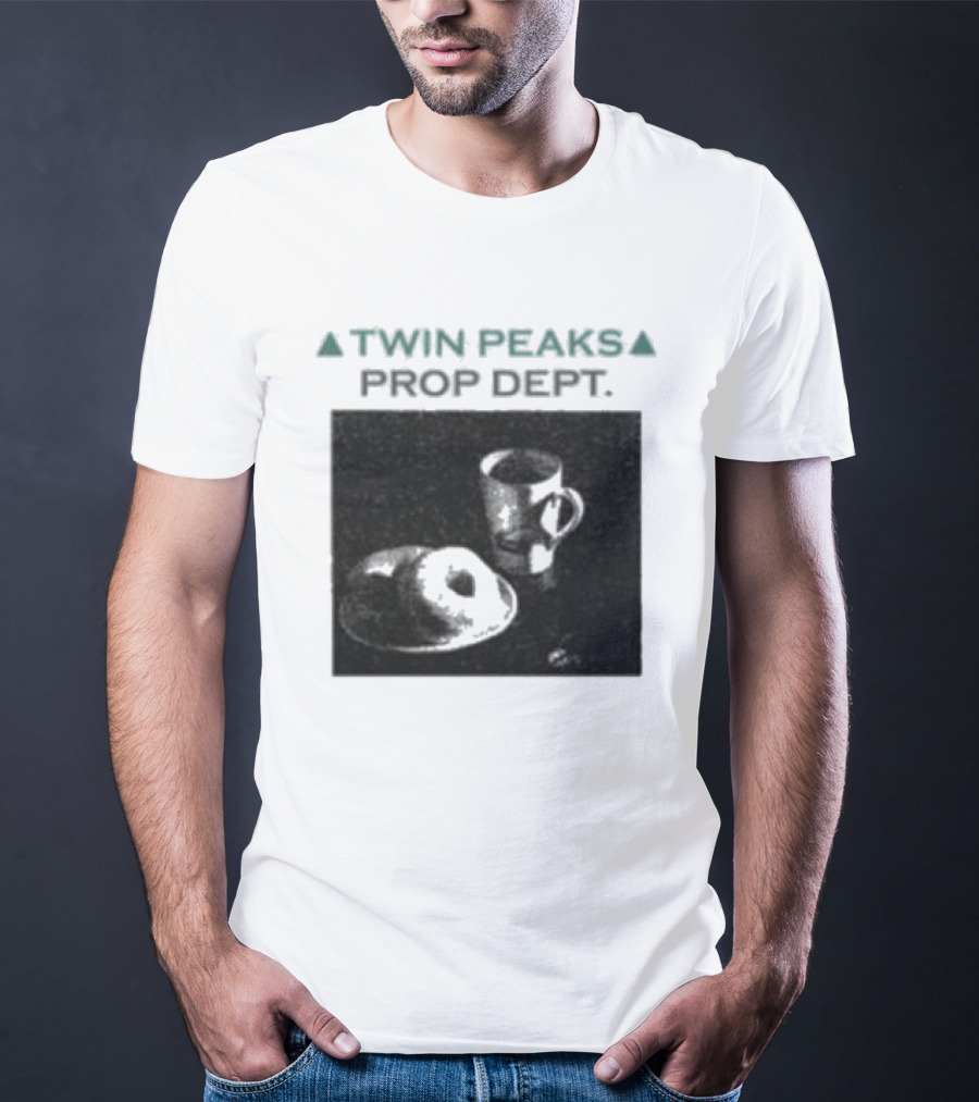 Twin Peaks Prop Dept Coffee And Donut T-Shirt