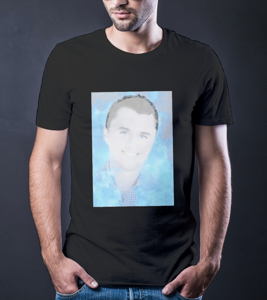 Charlie Kirk Turning Point USA Conservative Blue Aura T-Shirt