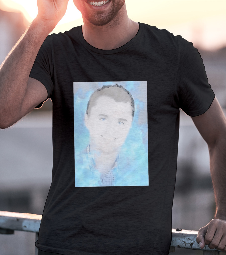 Charlie Kirk Turning Point USA Conservative Blue Aura T-Shirt